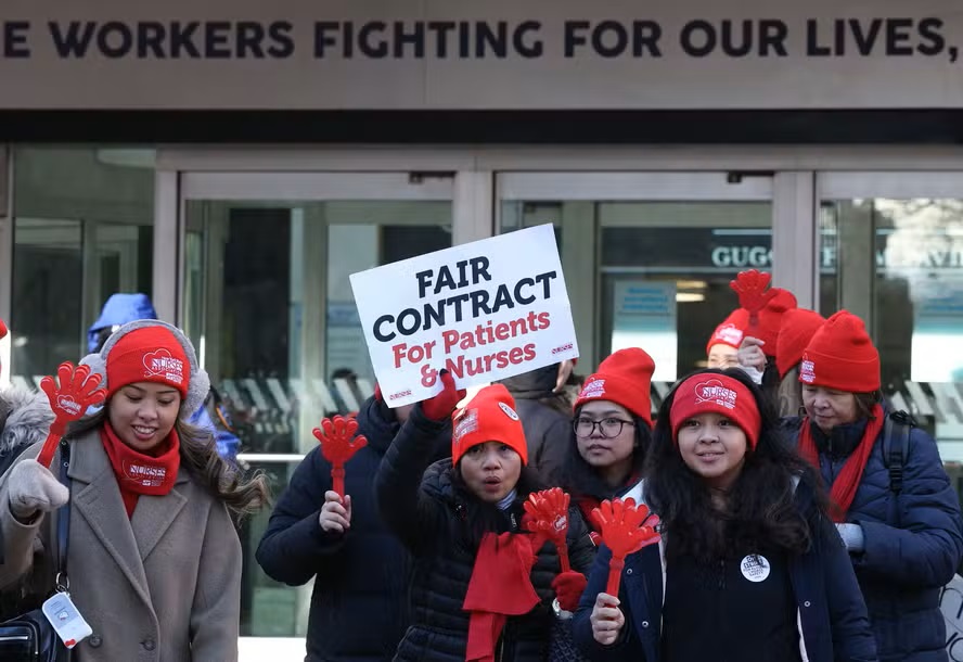 Nova York Registra A Maior Greve De Enfermeiros De Sua História